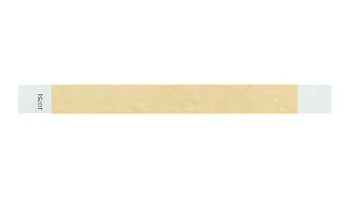 1” Tyvek® Wristbands - Solid Colors