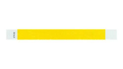 1” Tyvek® Wristbands - Solid Colors