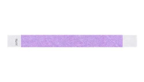 1” Tyvek® Wristbands - Solid Colors