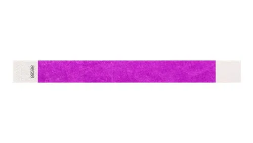 1” Tyvek® Wristbands - Solid Colors