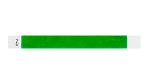 1” Tyvek® Wristbands - Solid Colors