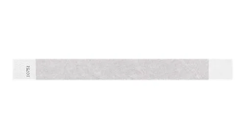 1” Tyvek® Wristbands - Solid Colors
