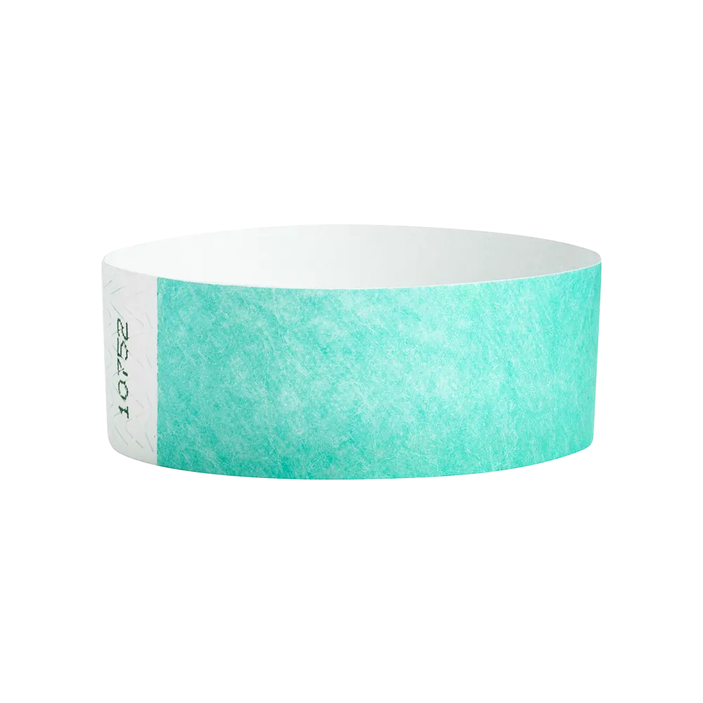 1" Tyvek Alternative Solid Color Wristbands