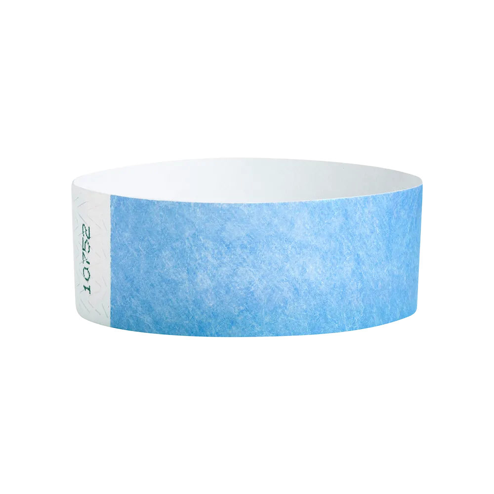 1" Tyvek Alternative Solid Color Wristbands