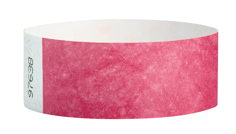 1" Tyvek Alternative Solid Color Wristbands