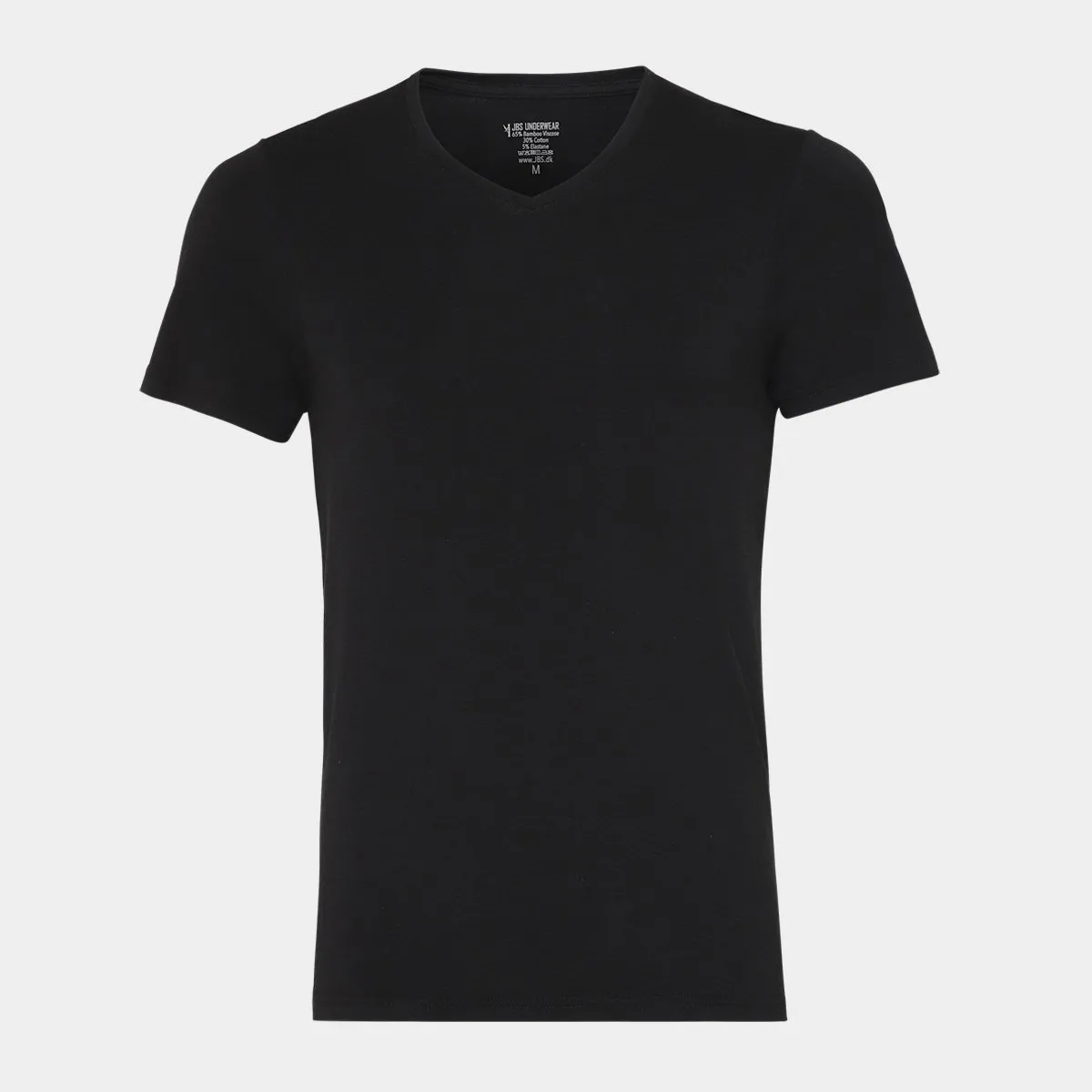 2 sorte slim fit bambus v-hals T-shirt