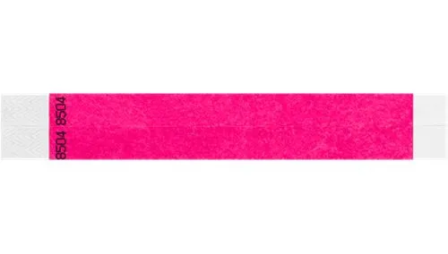 3/4” Tyvek® Wristbands - Duplicate Numbers