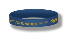 6TH Tool Navy - CEO of CEO - Wristbands (set of 5)
