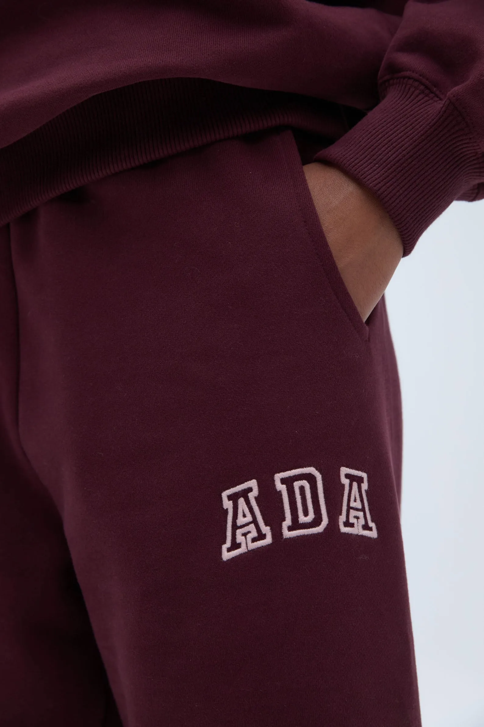 ADA Sweatpants - Burgundy