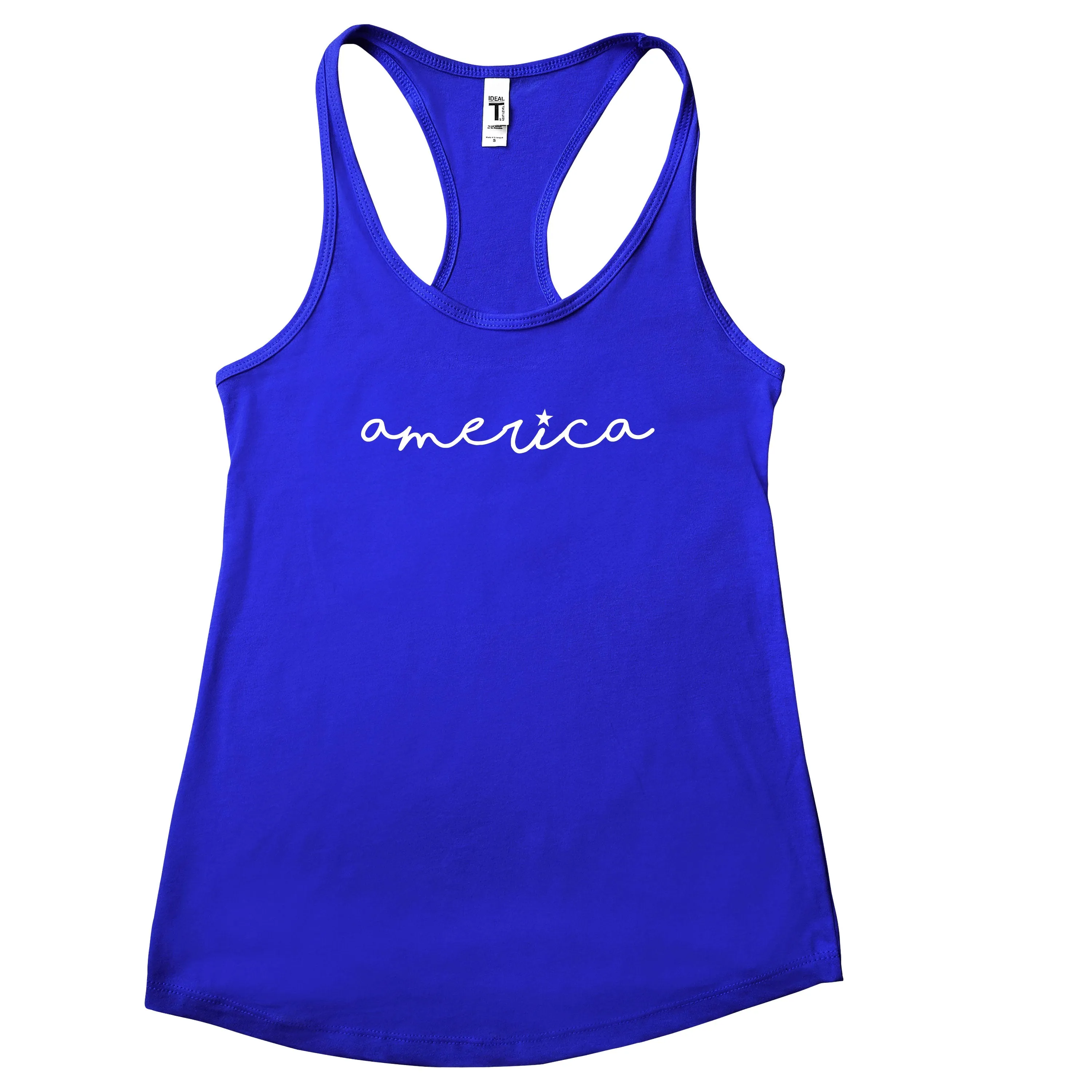 America with Star I Tank Top
