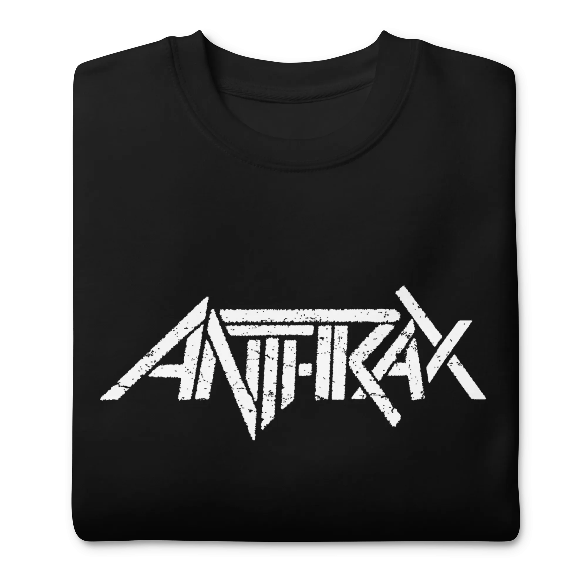 Anthrax - White Core Logo Sweatshirt