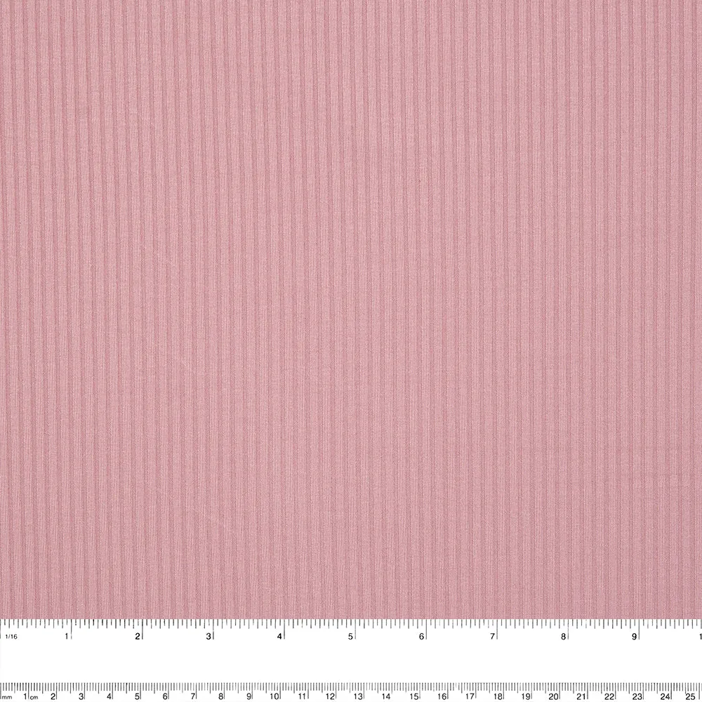 BAMBOO Rib - Dusty pink