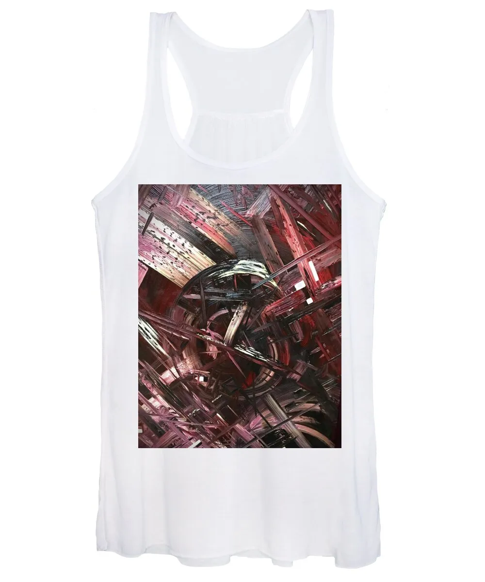 Bergandy Scrape - Women's Tank Top