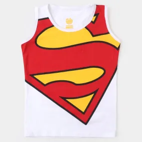 Boys Sando Action Hero | White
