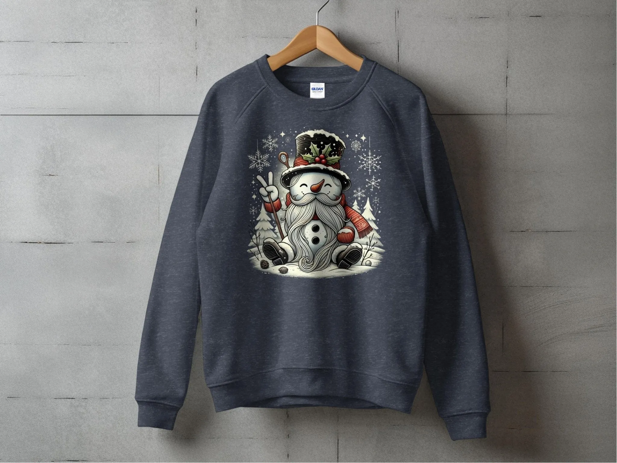 Christmas Snowman Gnome Sweatshirts