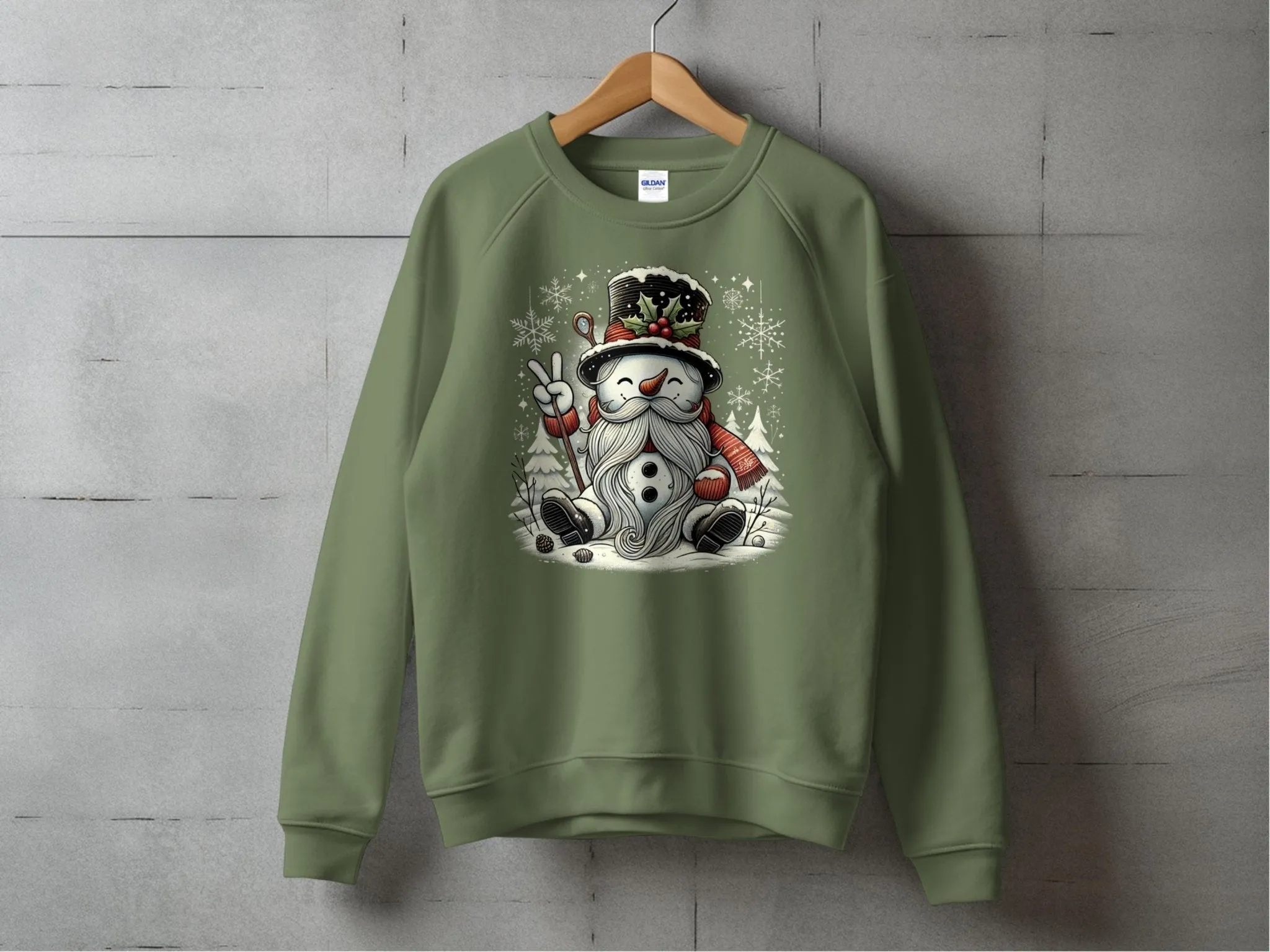 Christmas Snowman Gnome Sweatshirts