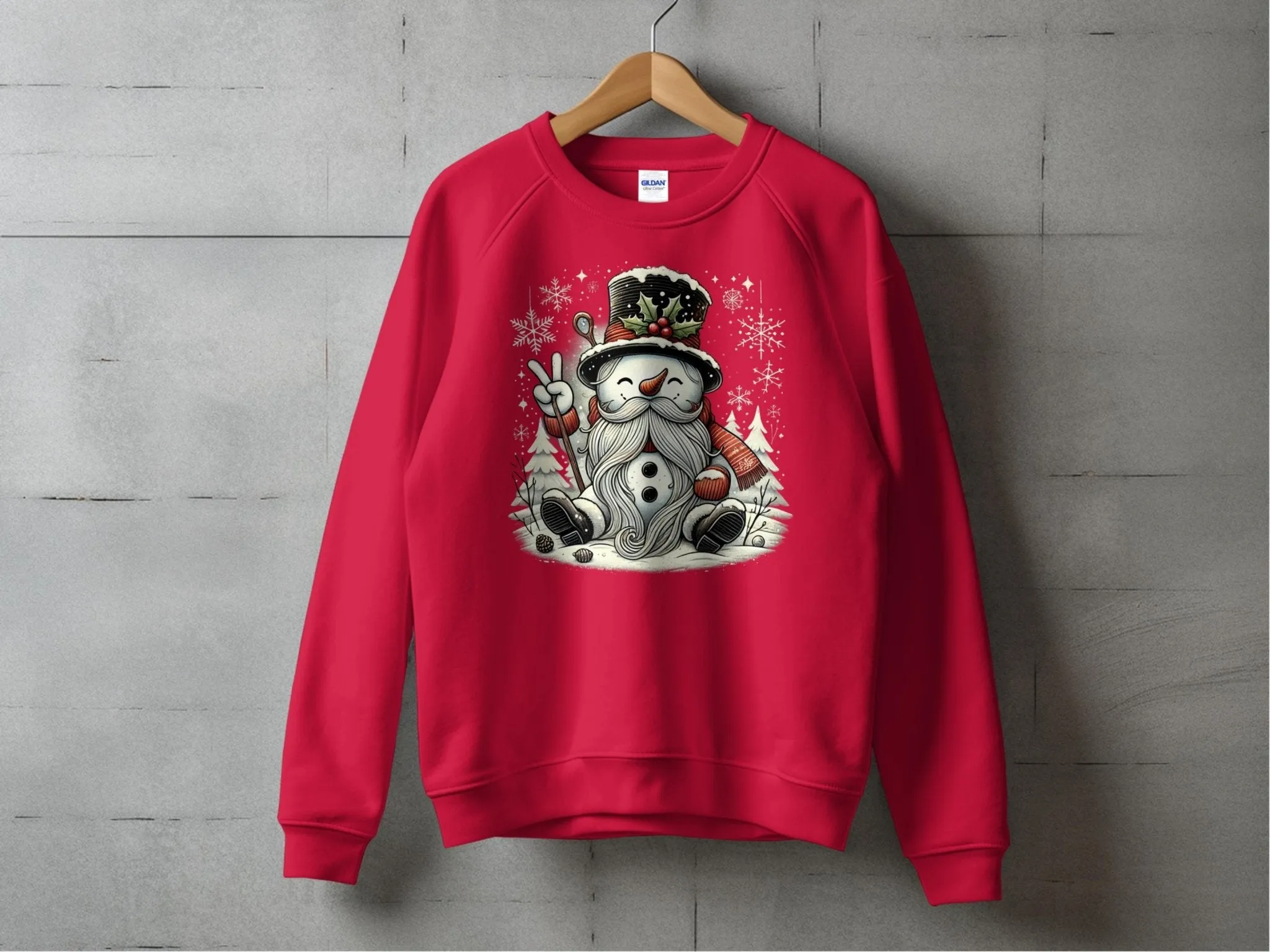 Christmas Snowman Gnome Sweatshirts