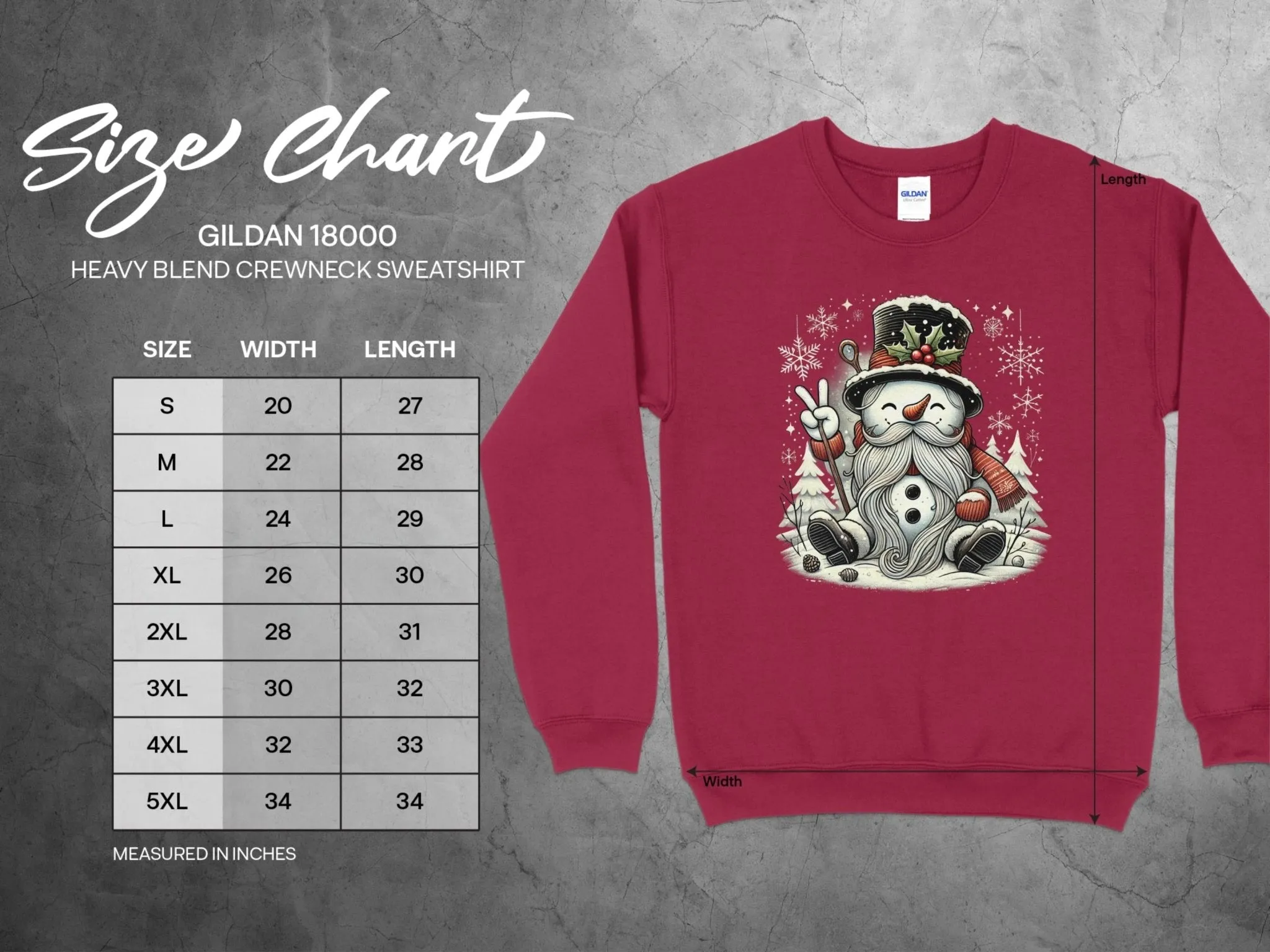 Christmas Snowman Gnome Sweatshirts