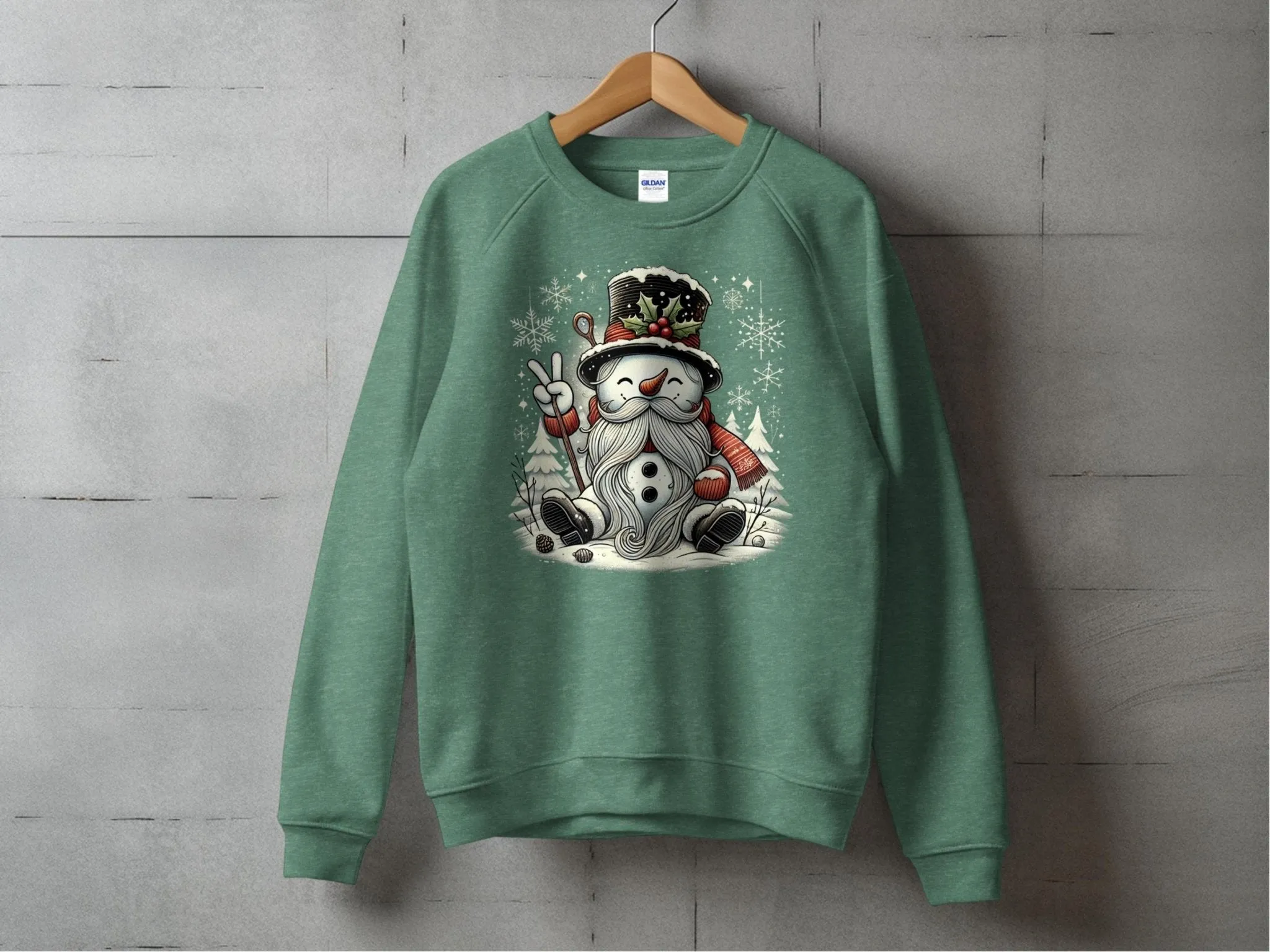 Christmas Snowman Gnome Sweatshirts