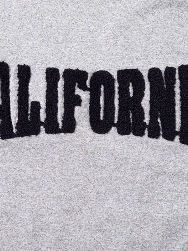 Embroidery Letters Crop Top