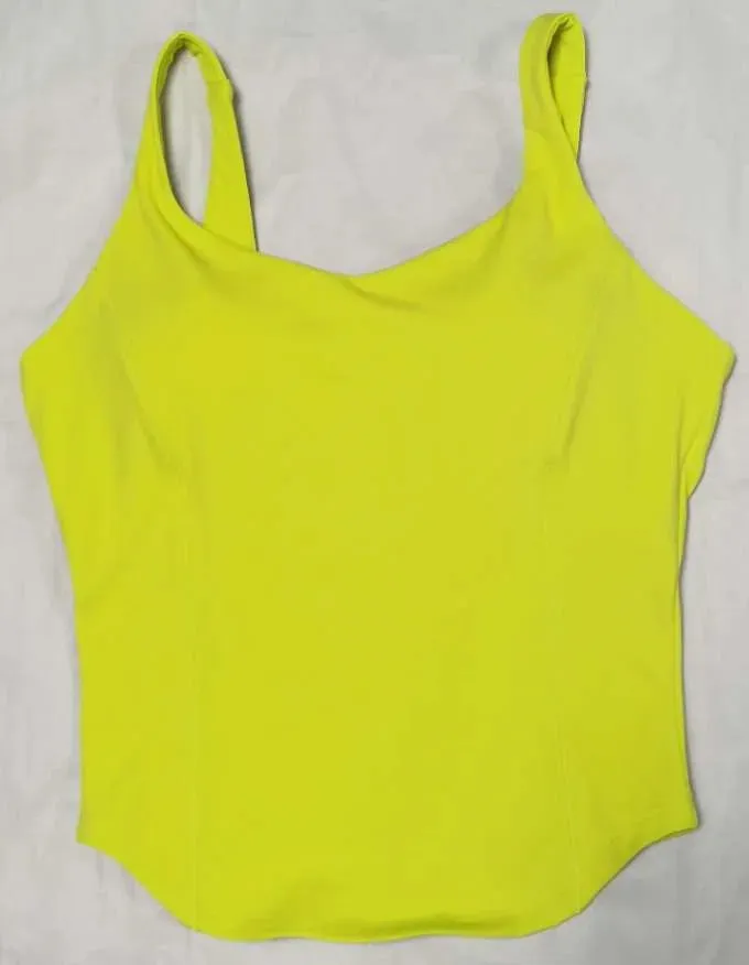 Fixed Padding Women's Workout Tank Tops