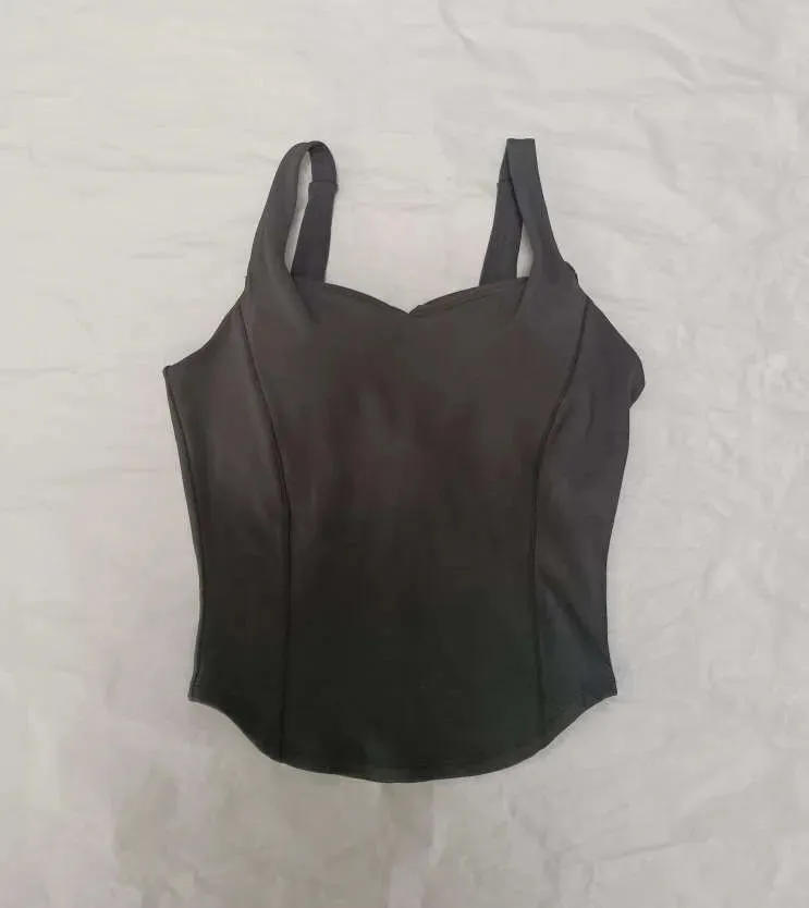 Fixed Padding Women's Workout Tank Tops