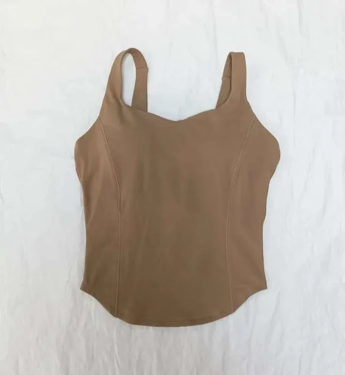 Fixed Padding Women's Workout Tank Tops