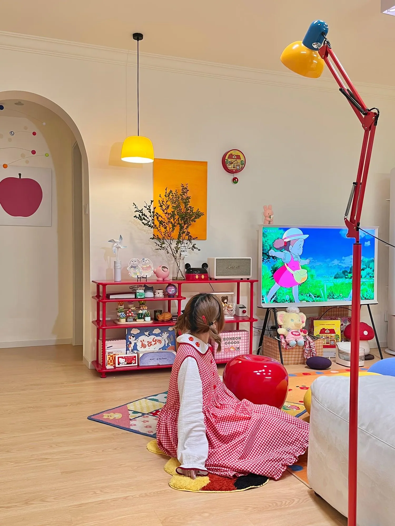 Flexi Bright Floor Lamp  ∅ 11″ Flexible