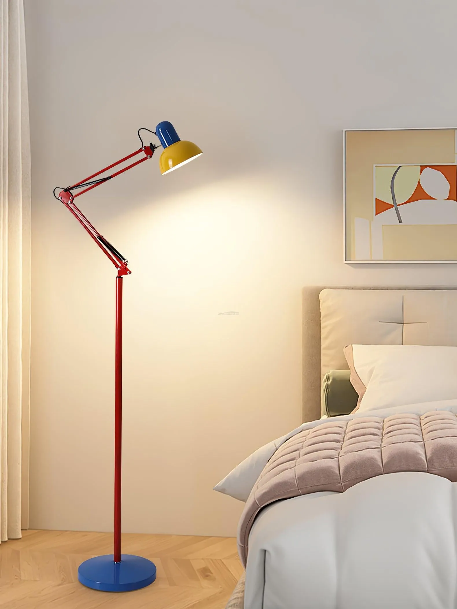 Flexi Bright Floor Lamp  ∅ 11″ Flexible