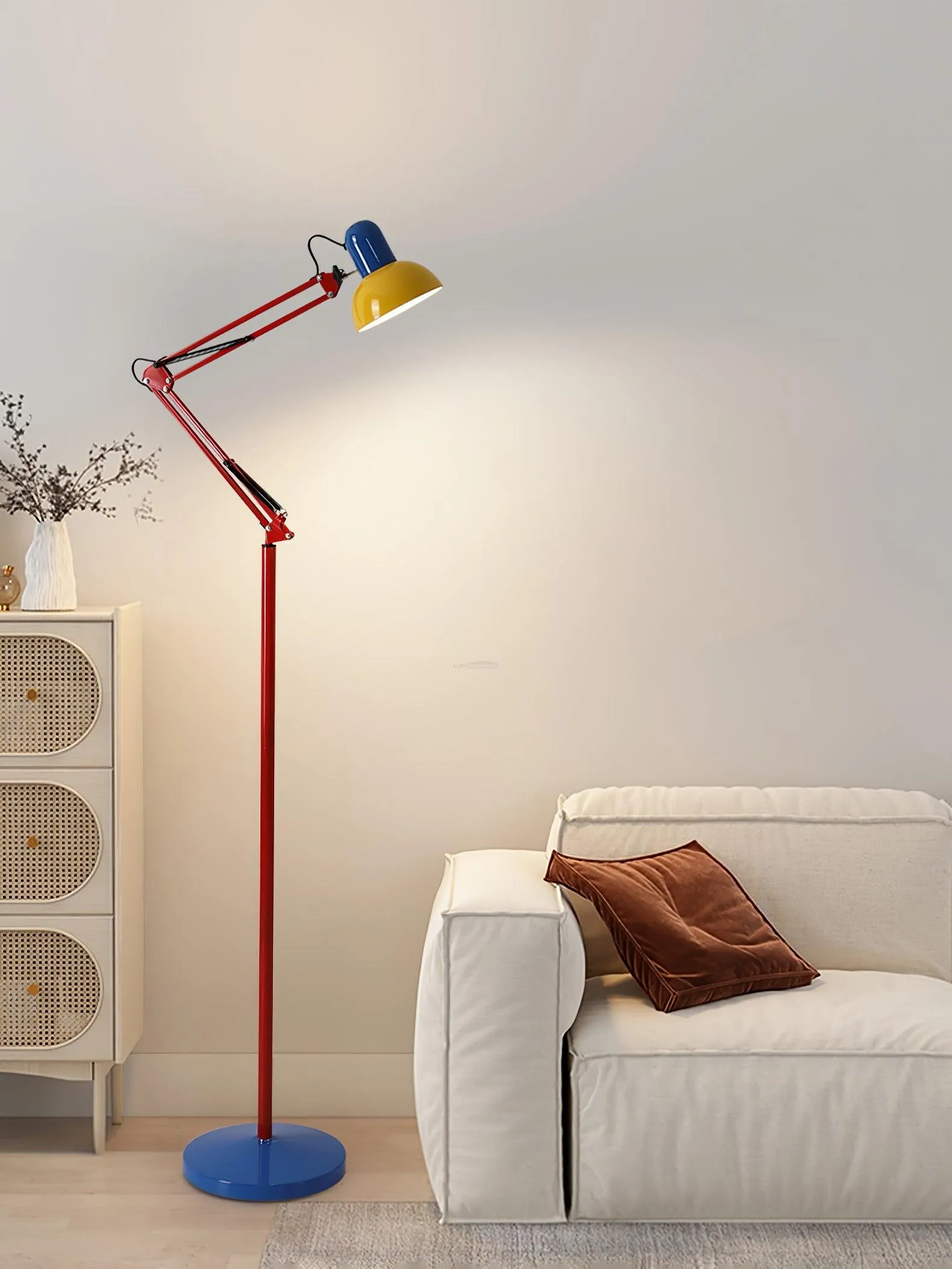 Flexi Bright Floor Lamp  ∅ 11″ Flexible