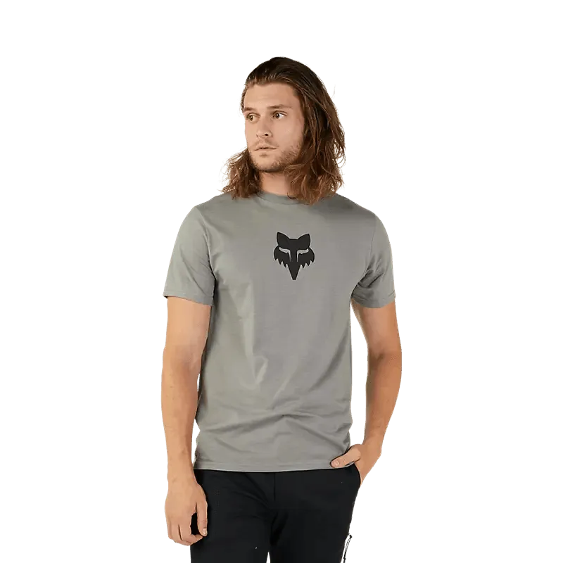 Fox Head Premium Tee Heather Graphite Grey