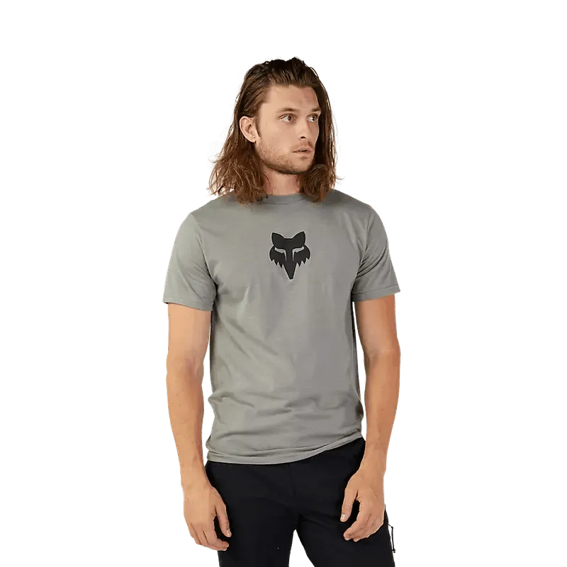 Fox Head Premium Tee Heather Graphite Grey
