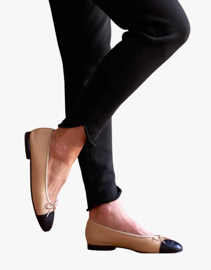 Frank & Eileen Christine Tulip Ankle Sweatpants in Black (Triple Fleece)