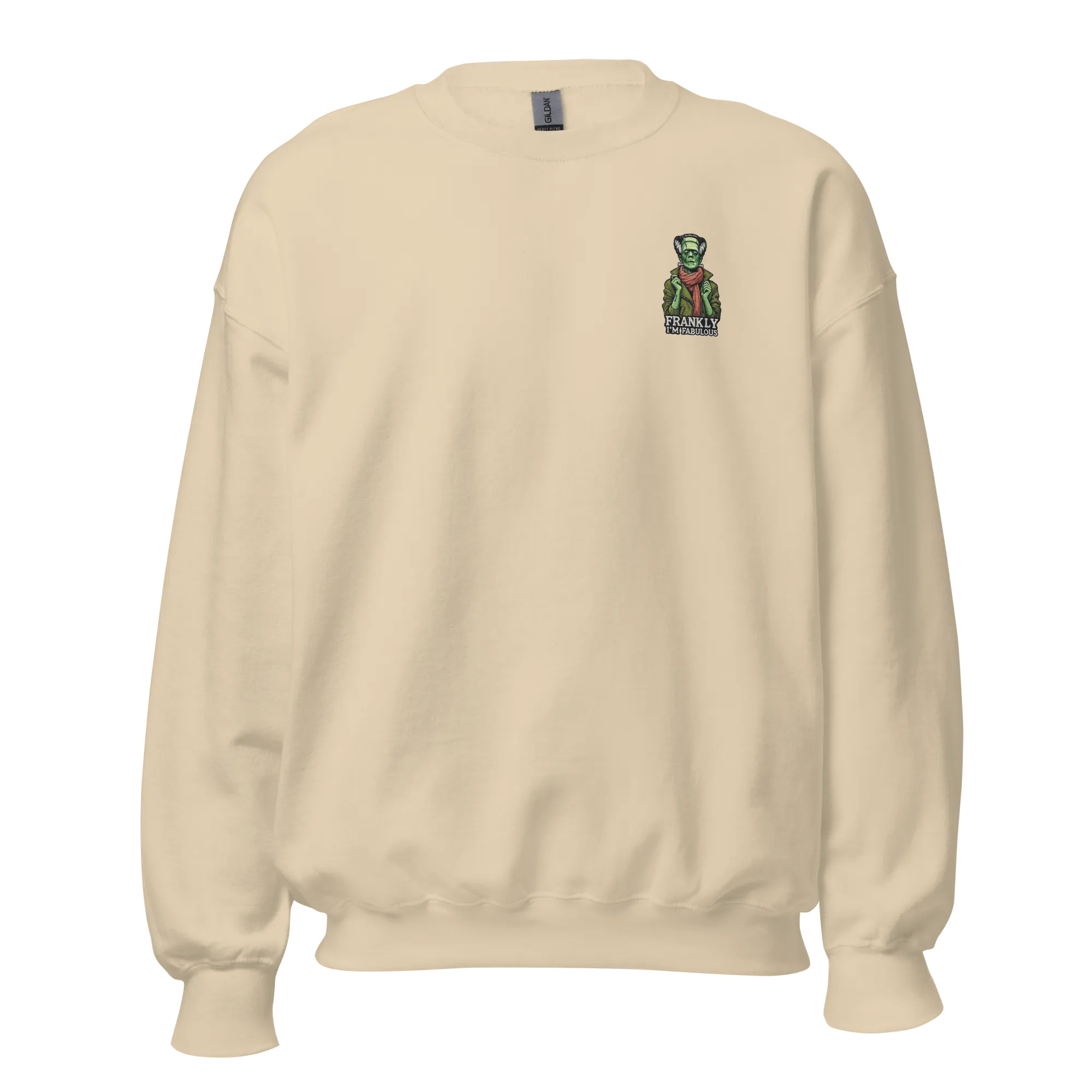 Frankly, I'm Fabulous! - Halloween Sweatshirt - Frankenstein Halloween Sweatshirt