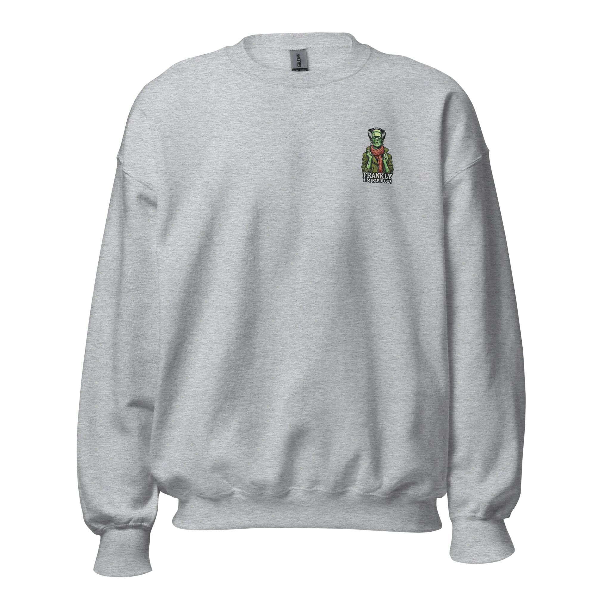 Frankly, I'm Fabulous! - Halloween Sweatshirt - Frankenstein Halloween Sweatshirt