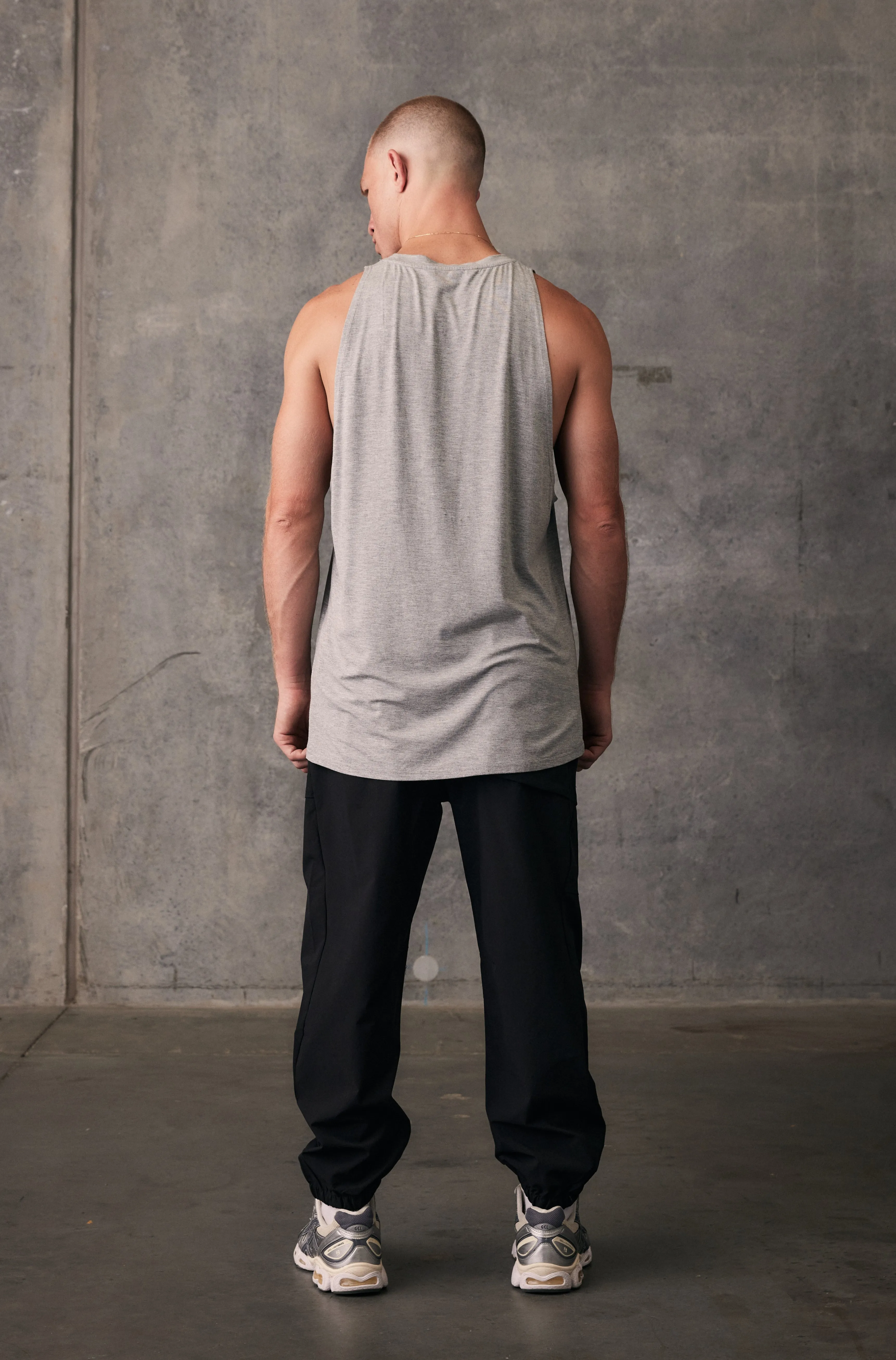 FRNTRNR Taper Tank - Grey Marle
