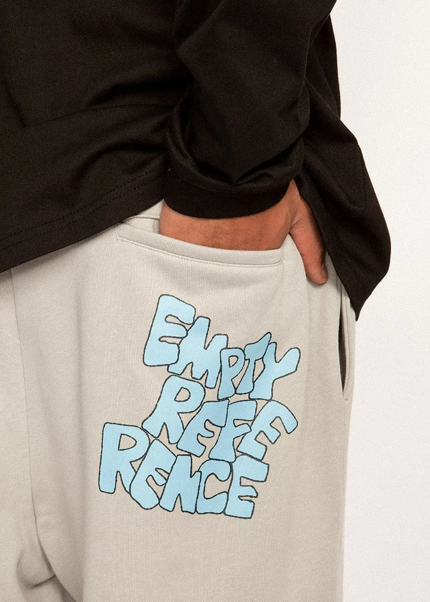 Gray Casual Fit Straight Leg Sweatpants