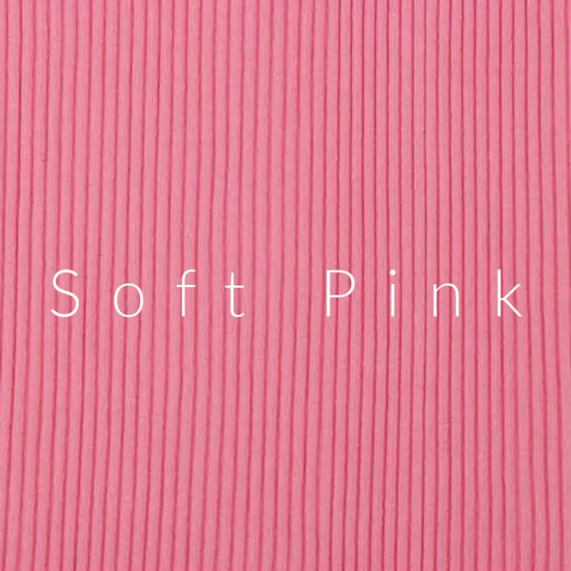 Heavy Rib 4x4 - Soft Pink