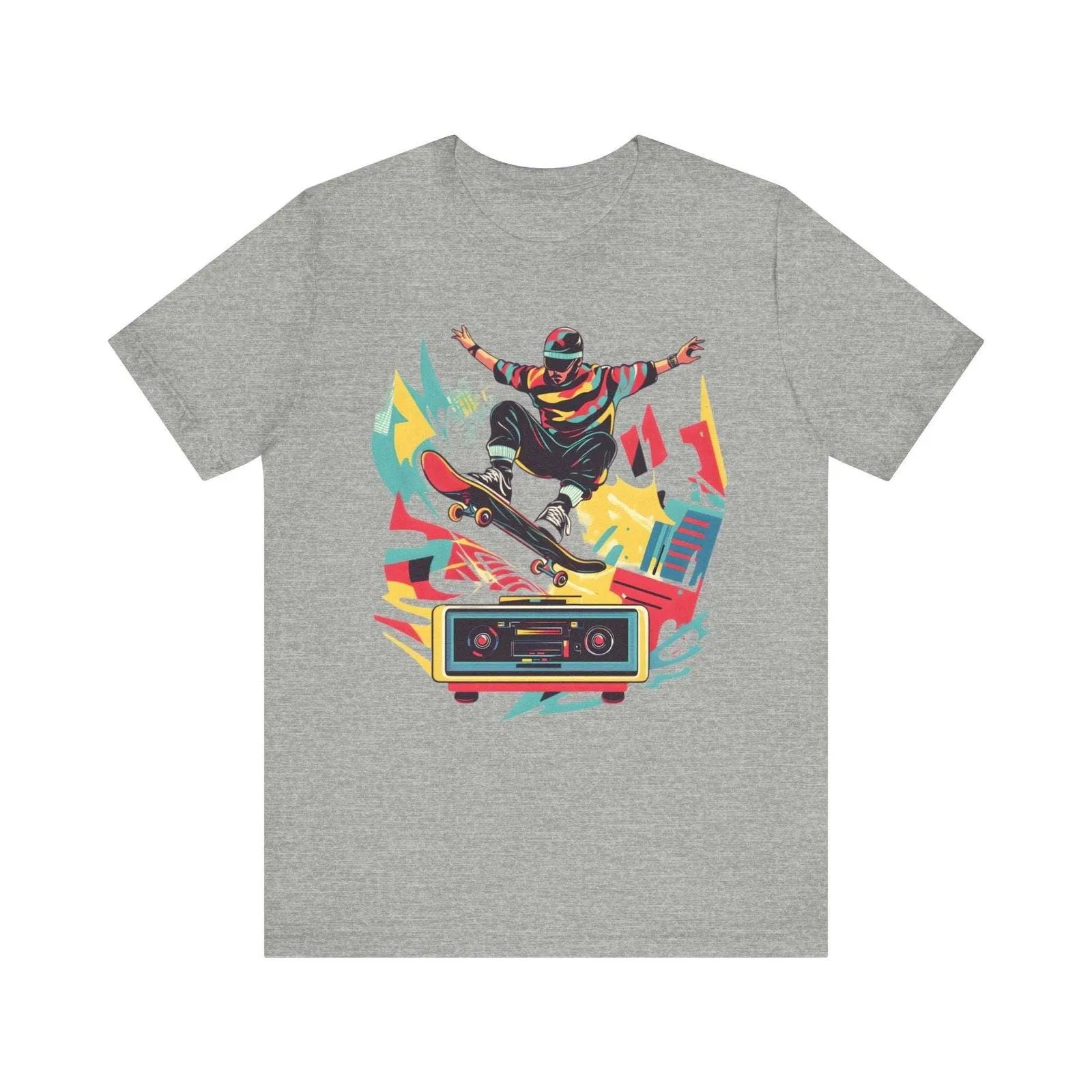 Hip Hop Boombox Skater T Shirt