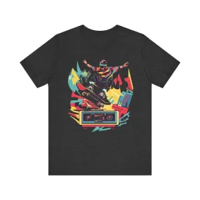 Hip Hop Boombox Skater T Shirt
