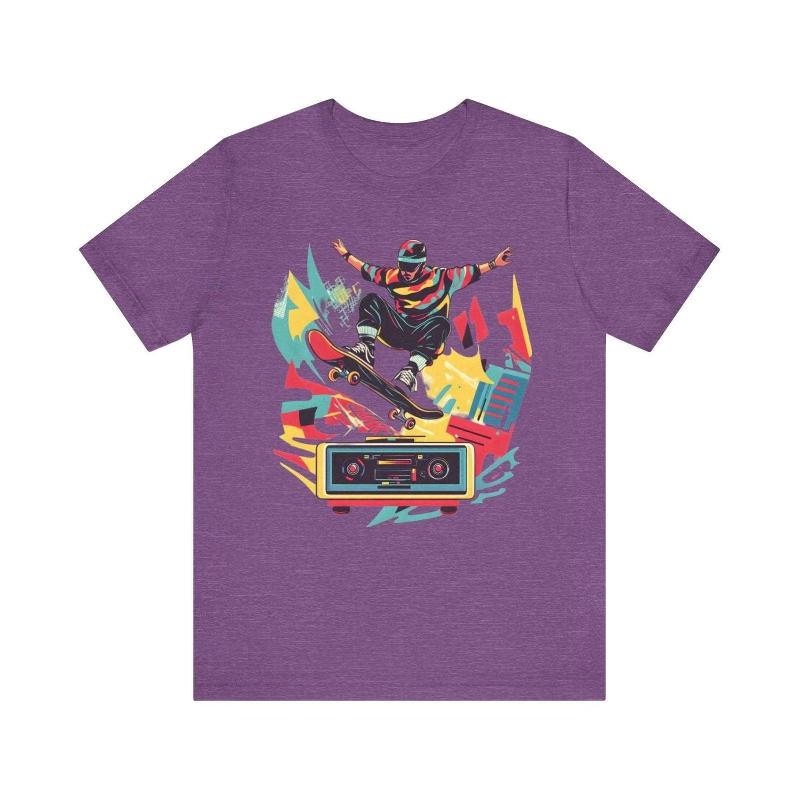 Hip Hop Boombox Skater T Shirt