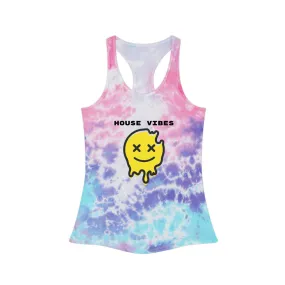 House Vibes Tie Dye Racerback Tank Top