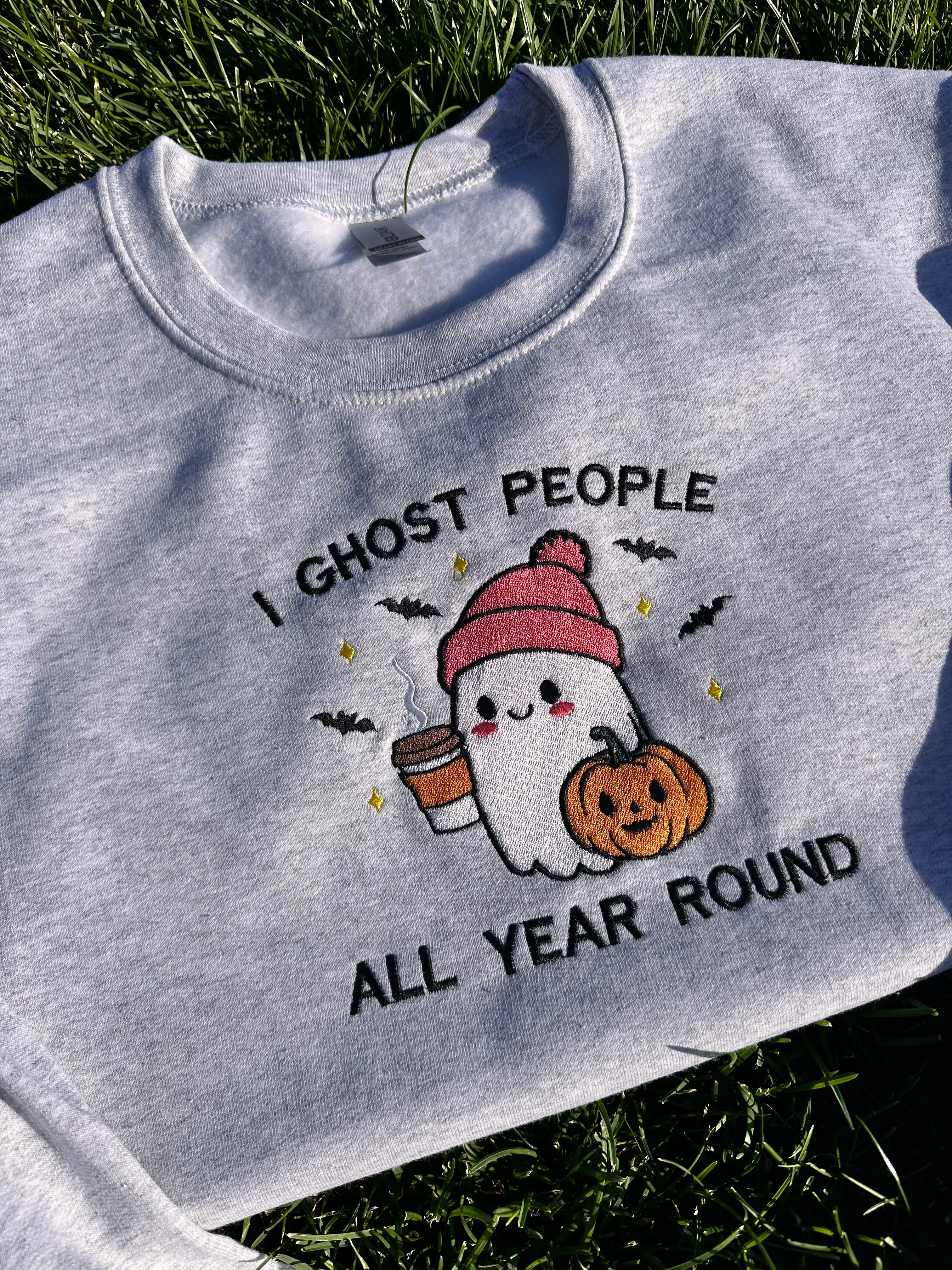 I ghost people all year round