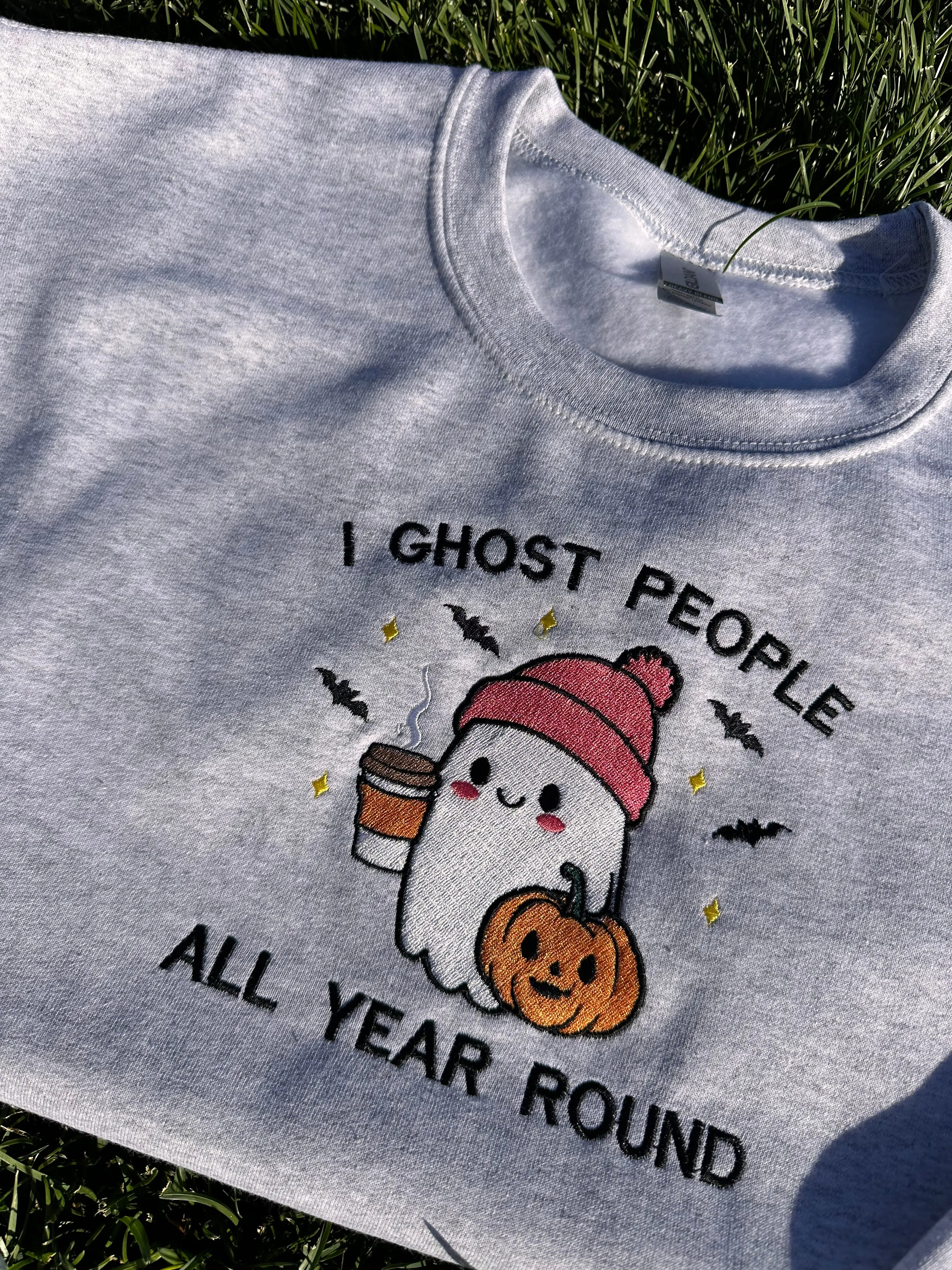 I ghost people all year round