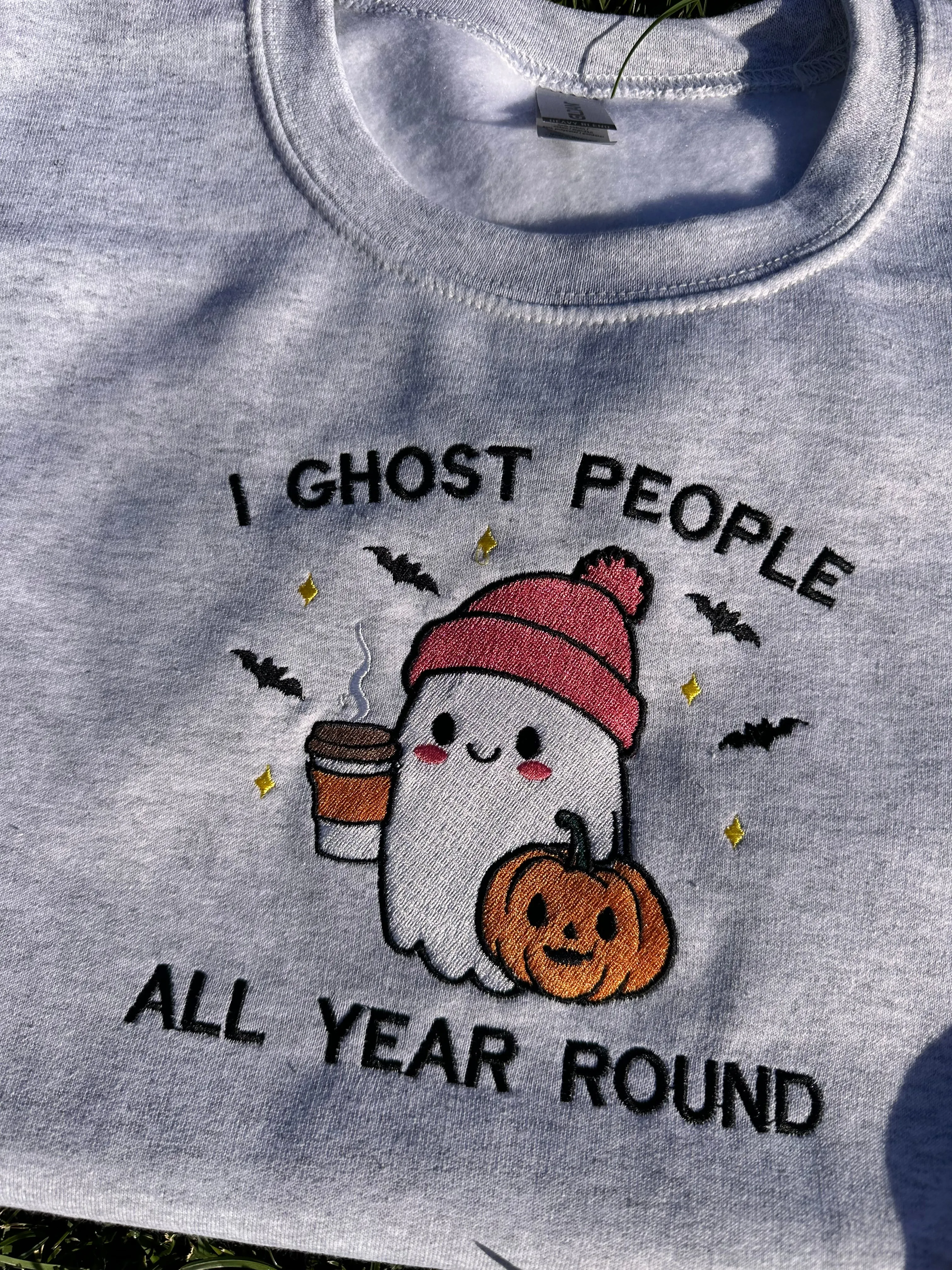 I ghost people all year round