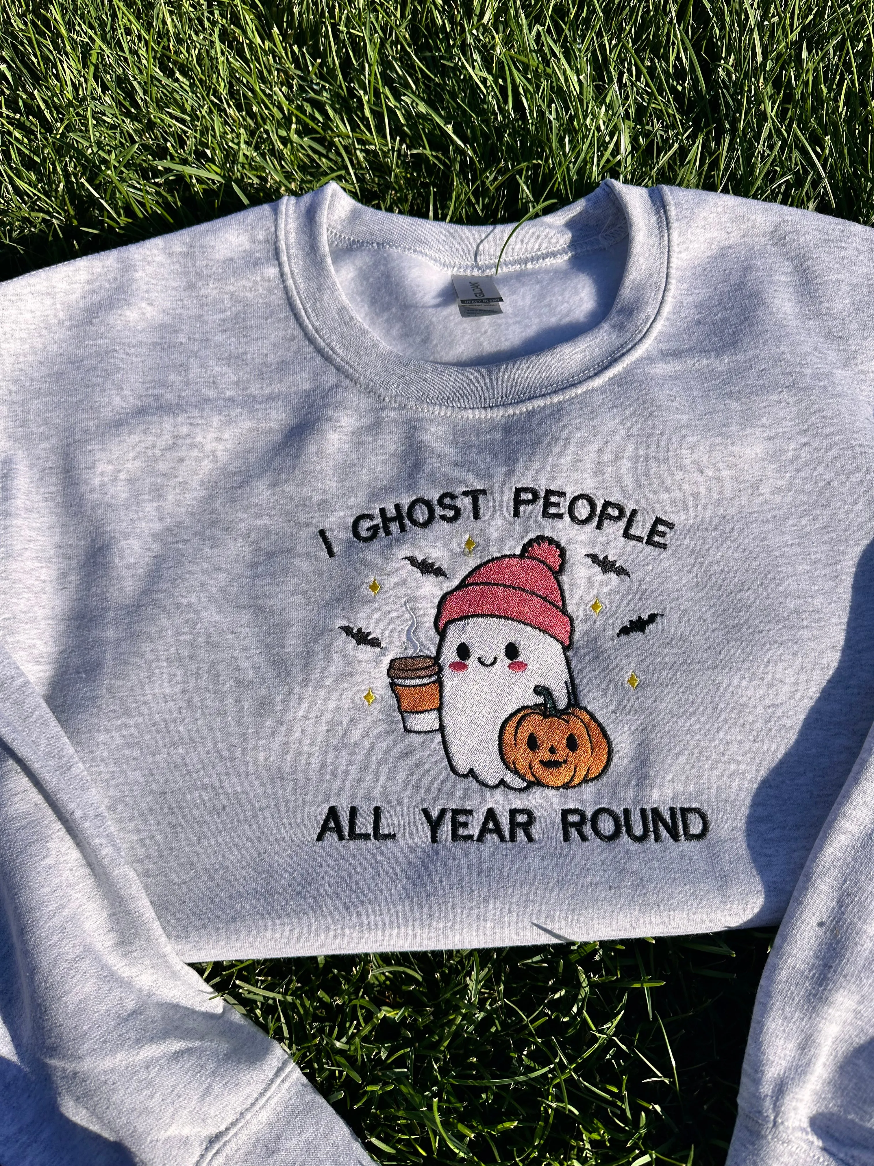 I ghost people all year round