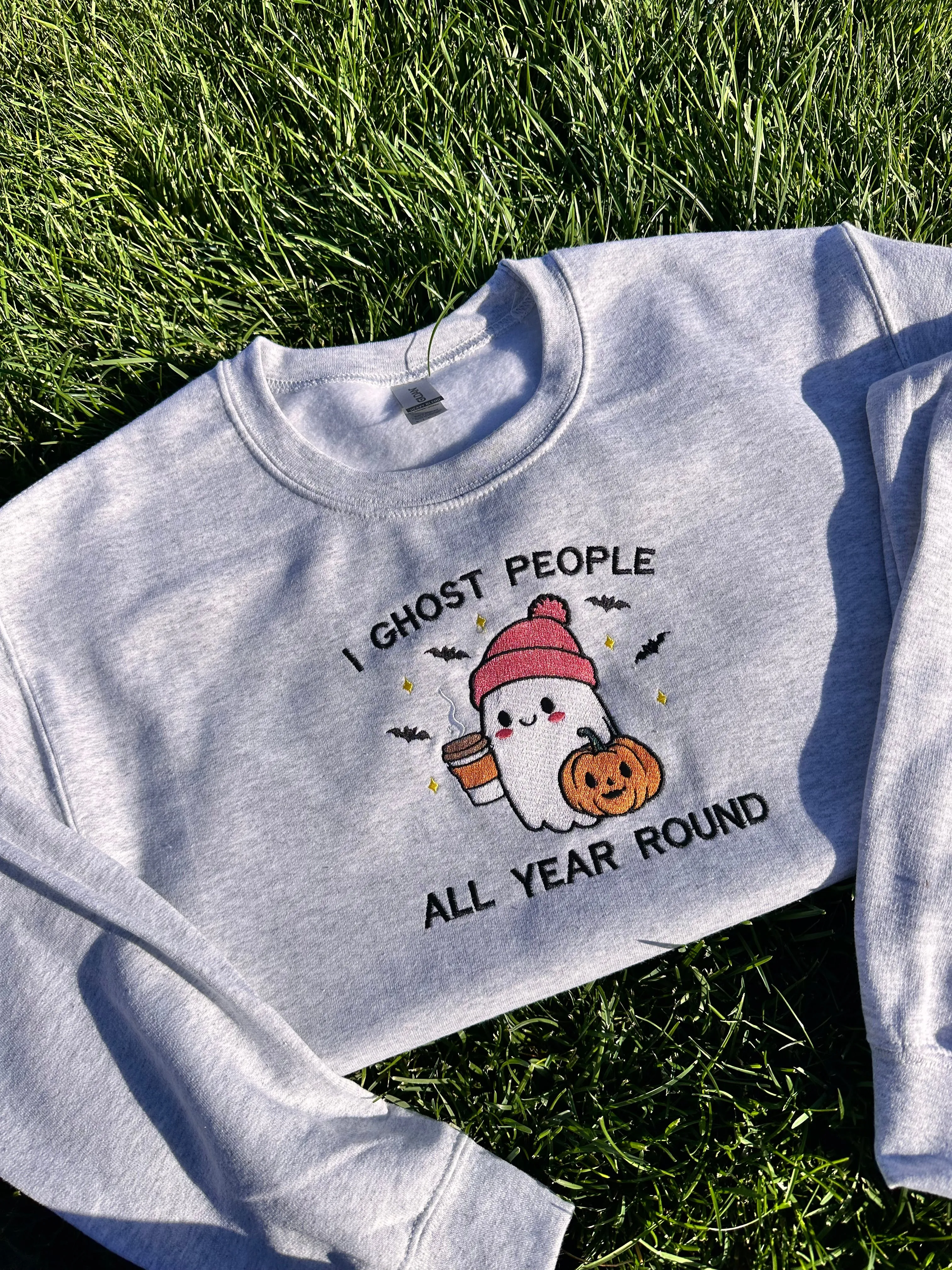 I ghost people all year round
