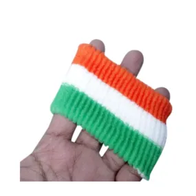 India Tricolor Wristband for Republic Day/Independence Day | Tricolor Hand Band Wrist Band For Kids And Adults - Free Size