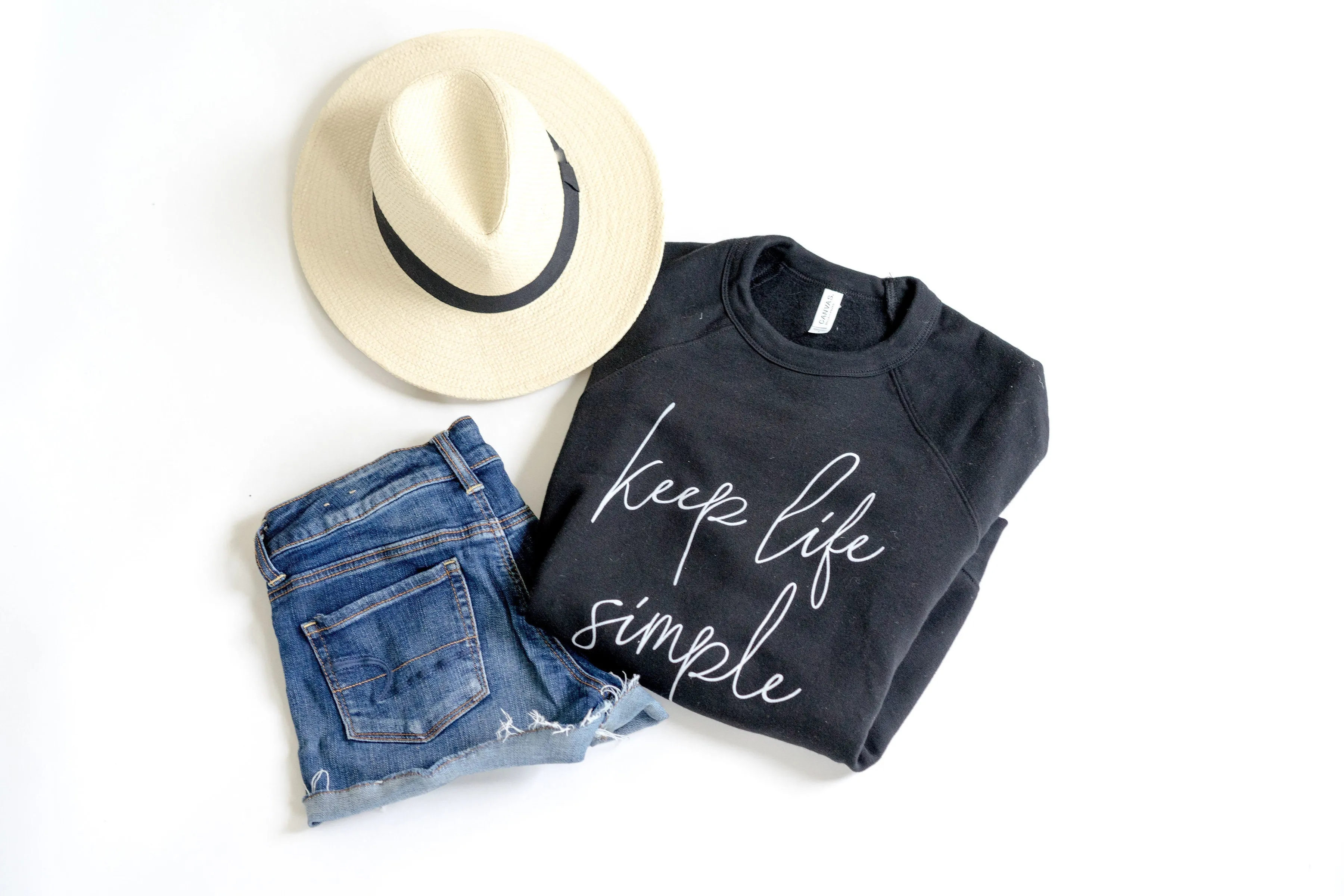 Keep Life Simple-Sweatshirt