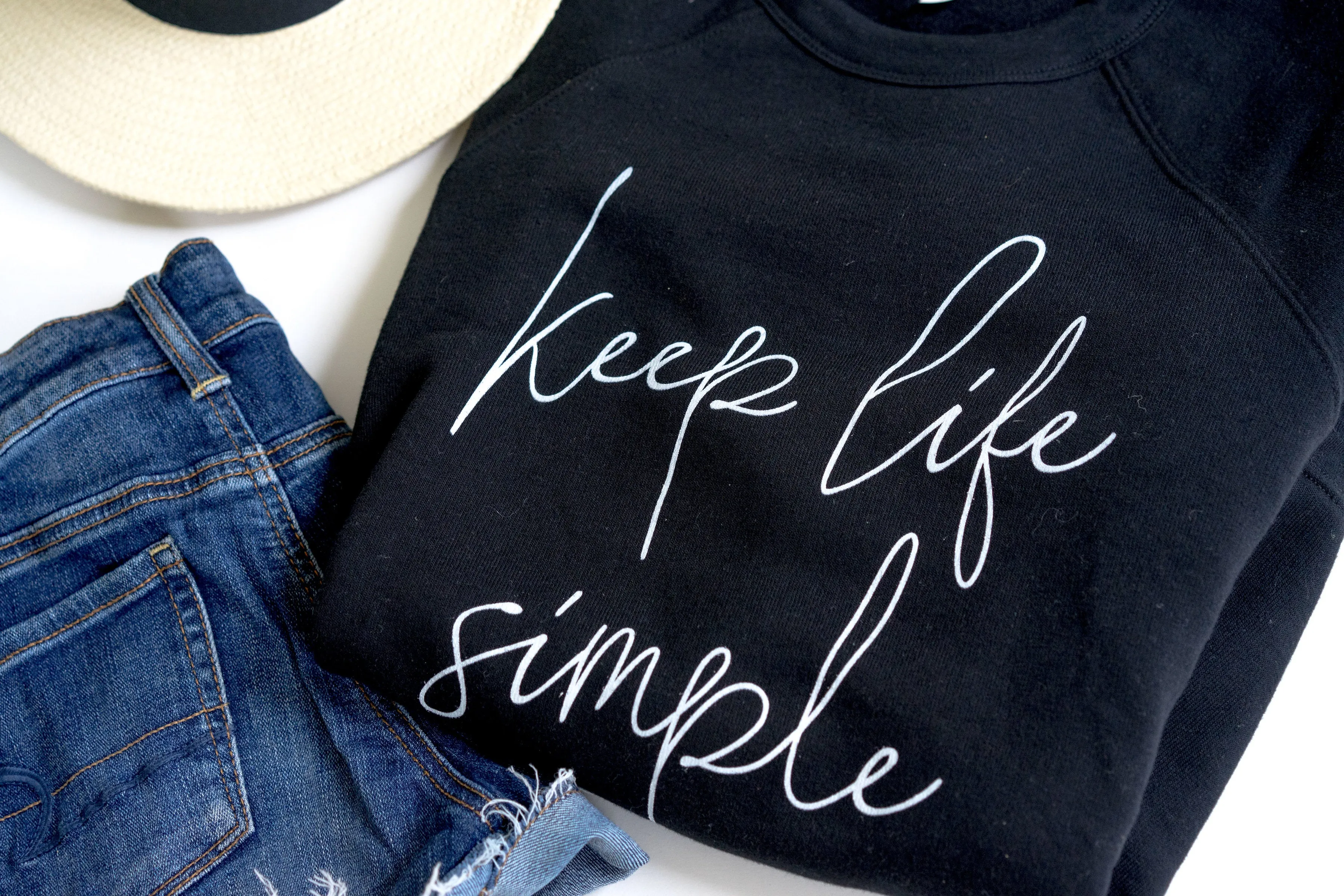 Keep Life Simple-Sweatshirt